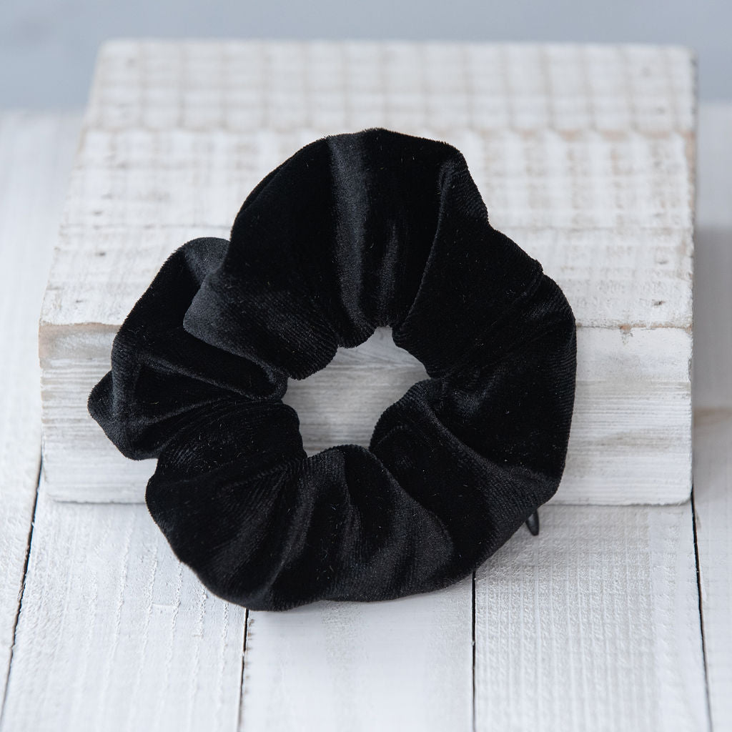 Hidden Zipper Velvet Scrunch (Set of 6)