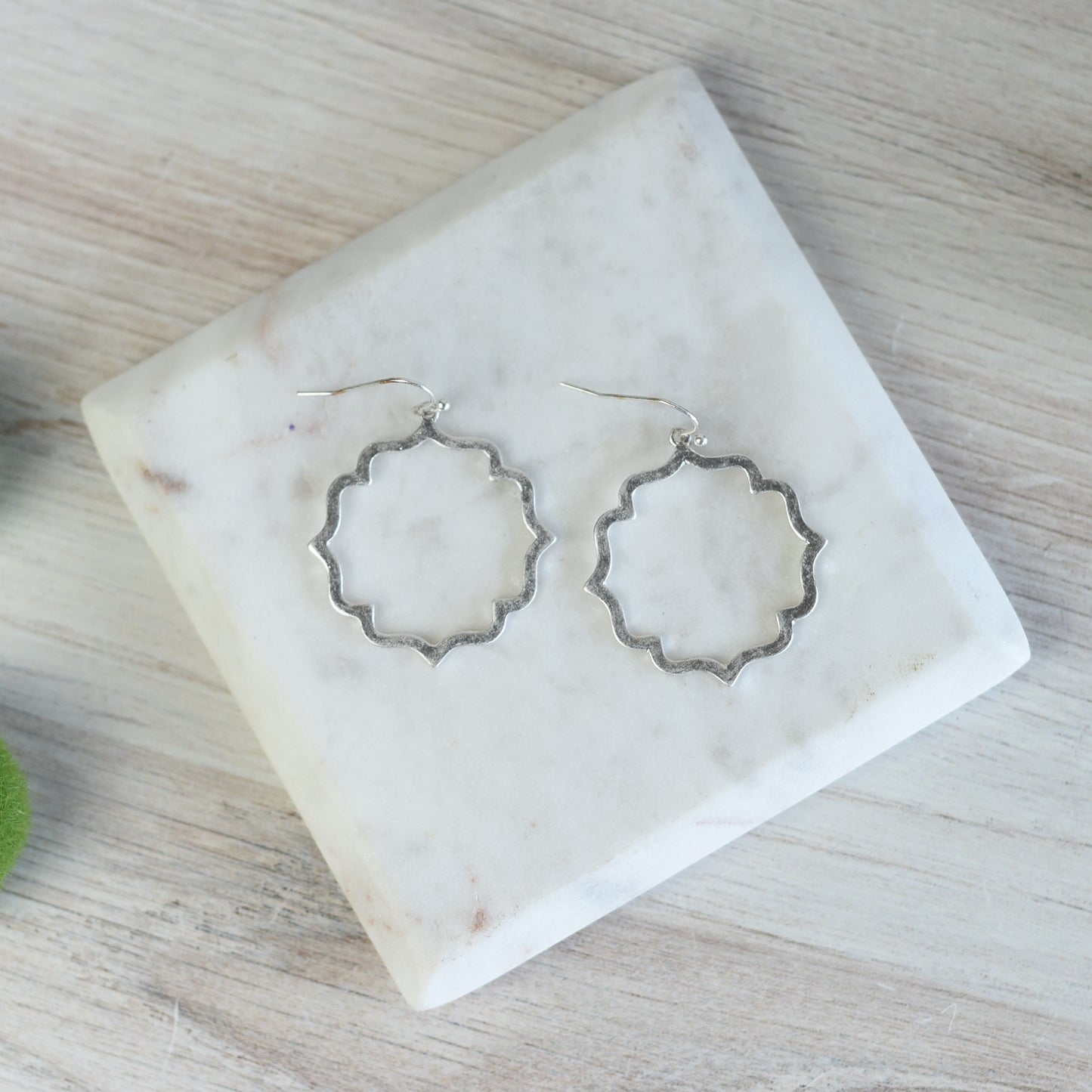 Round Moroccan Dangle Earrings