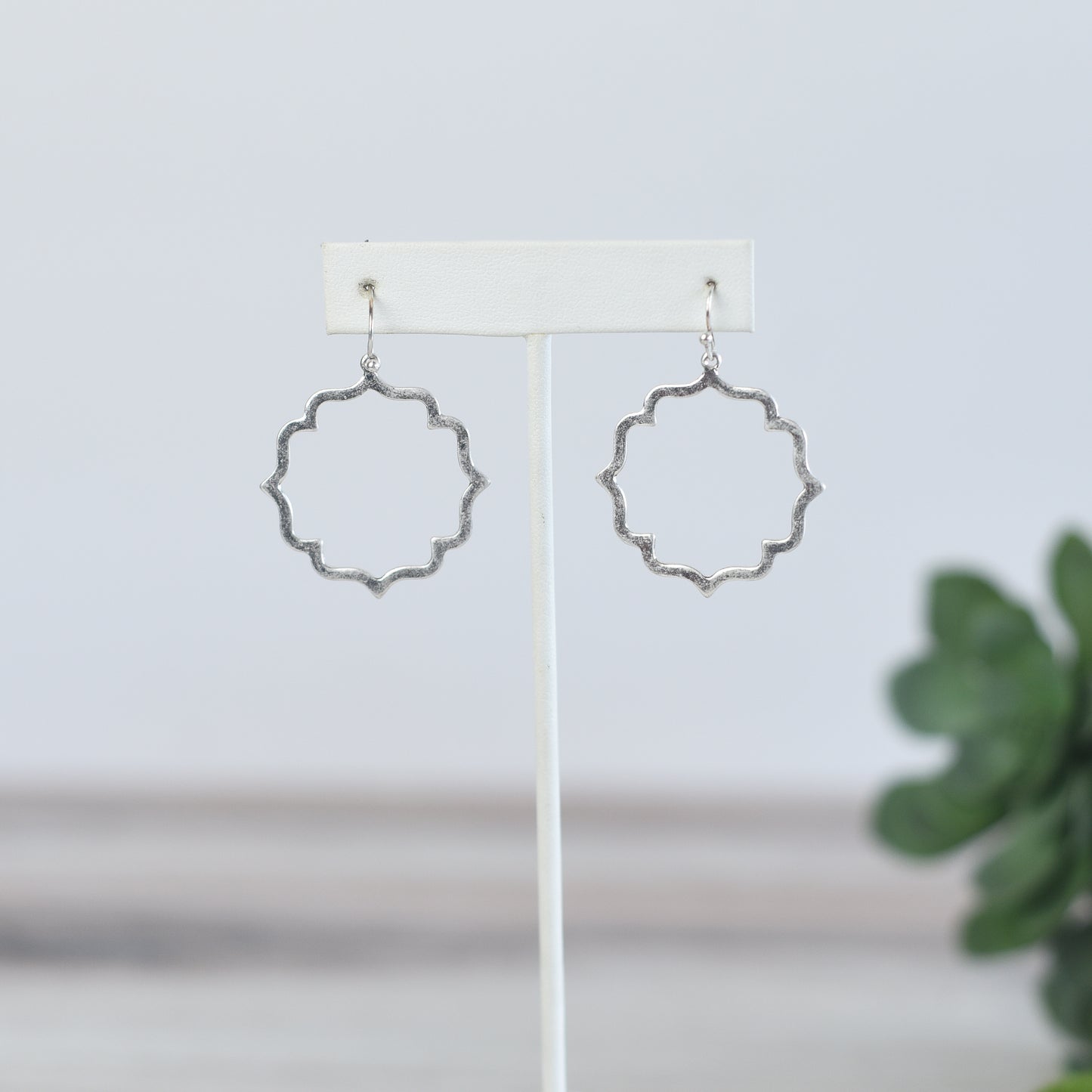 Round Moroccan Dangle Earrings