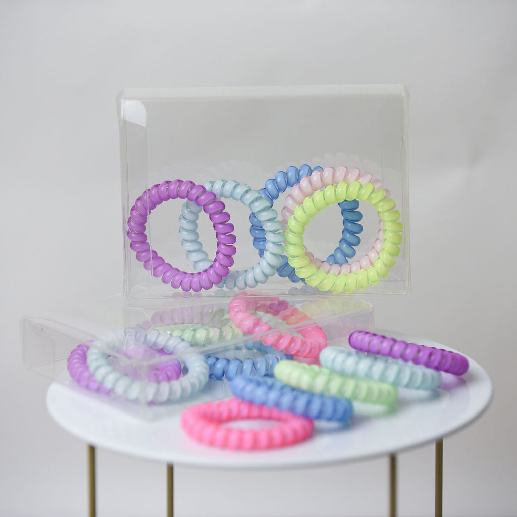 Large Lauren Lane Hair Coil Set in Spring Fling