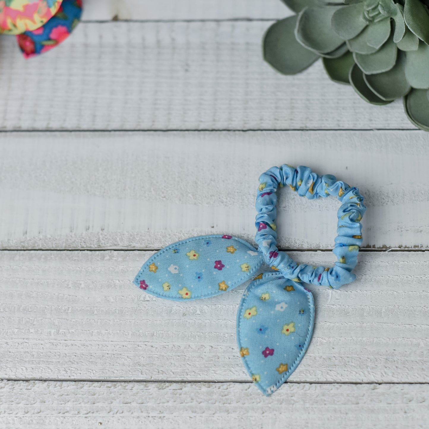 Rabbit Ear Cotton Hair Scrunches (sets of 12)