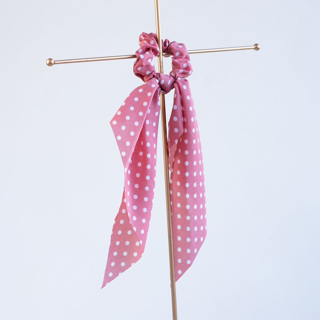 Polka Dot Hair Scarf