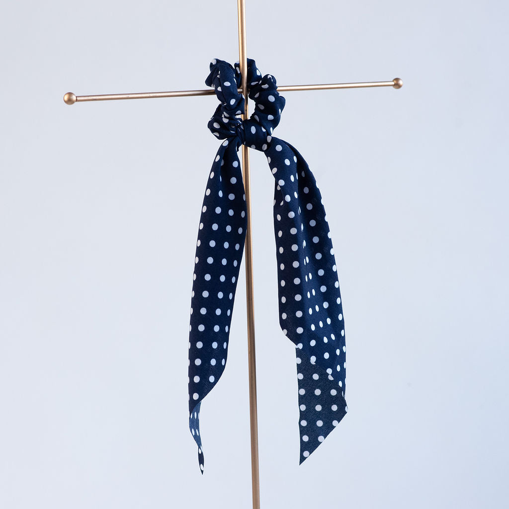 Polka Dot Hair Scarf