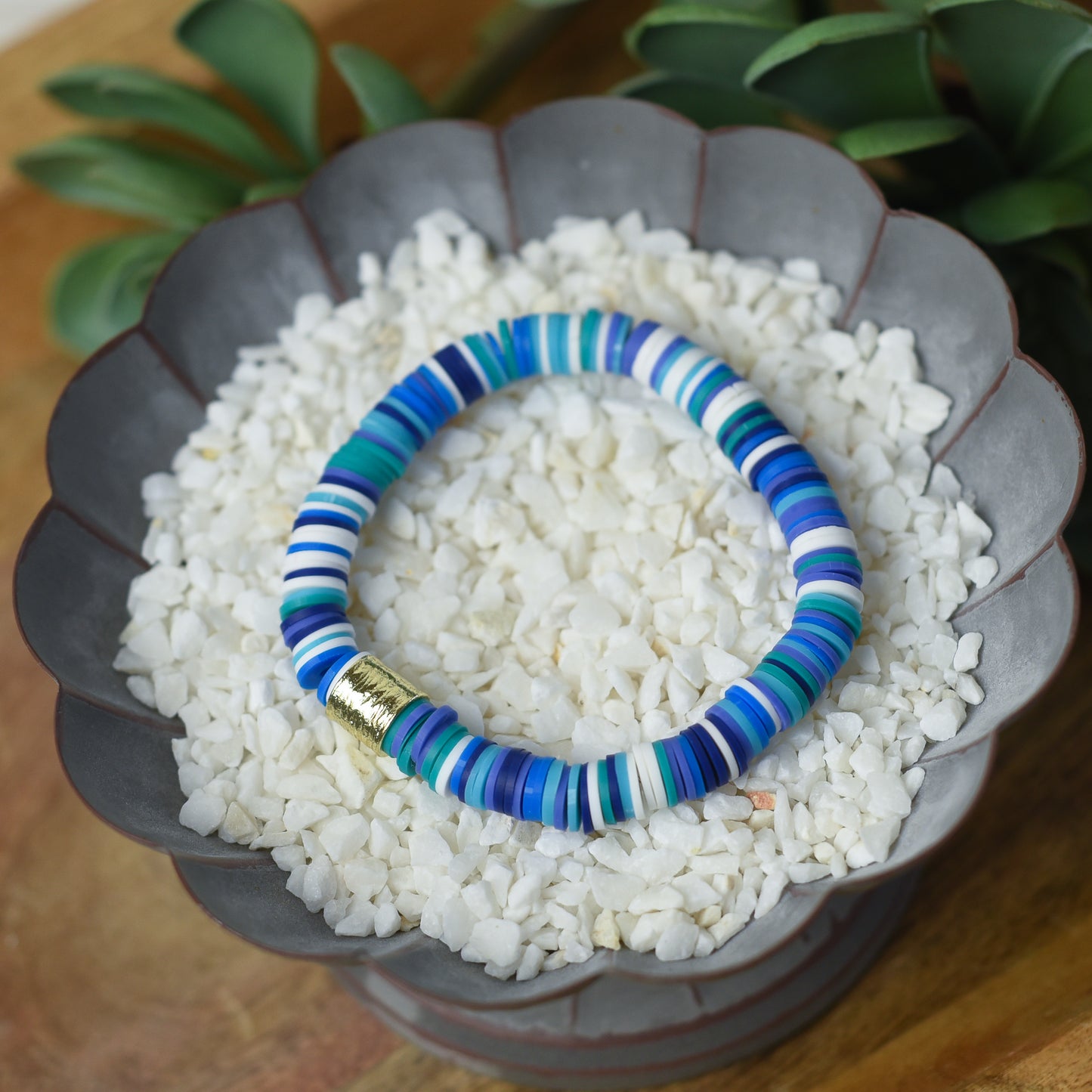 Kendra Silicone Disc Stretch Bracelets