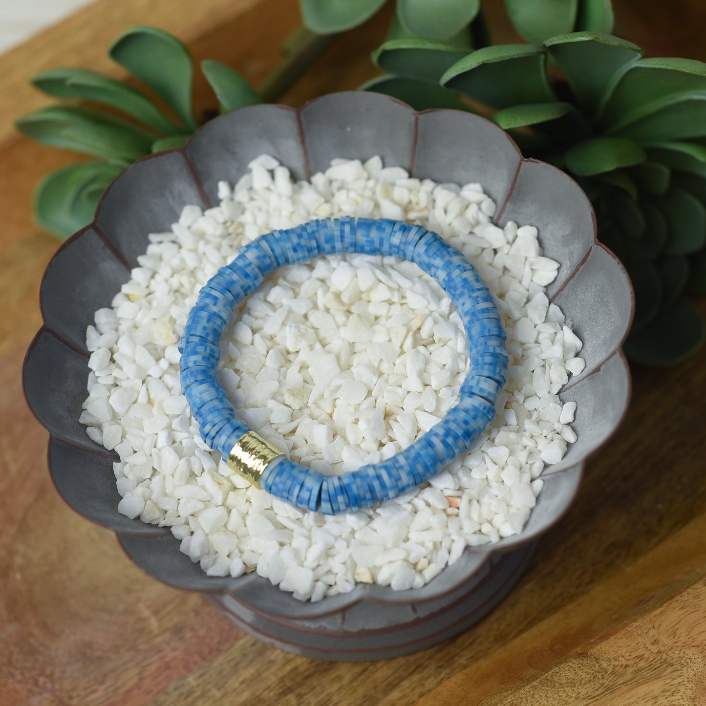 Kendra Silicone Disc Stretch Bracelets