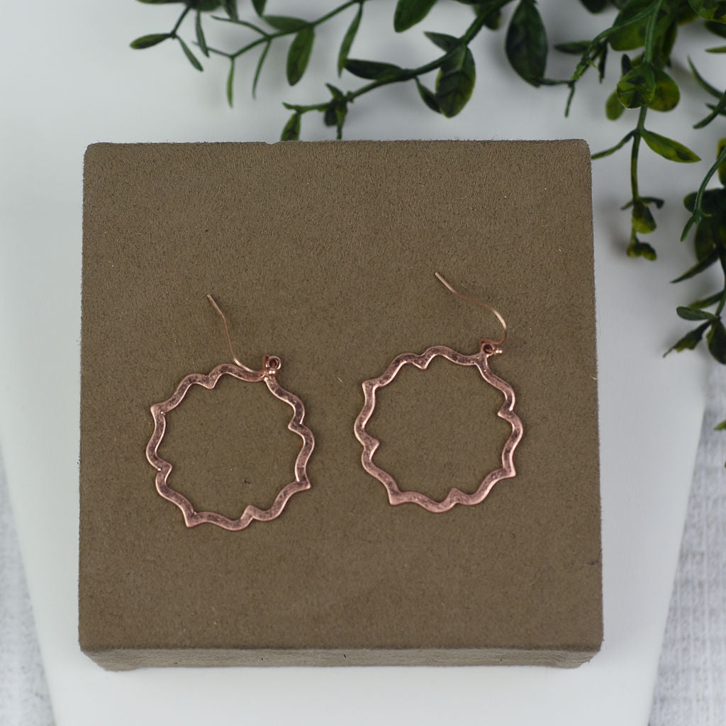 Round Moroccan Dangle Earrings