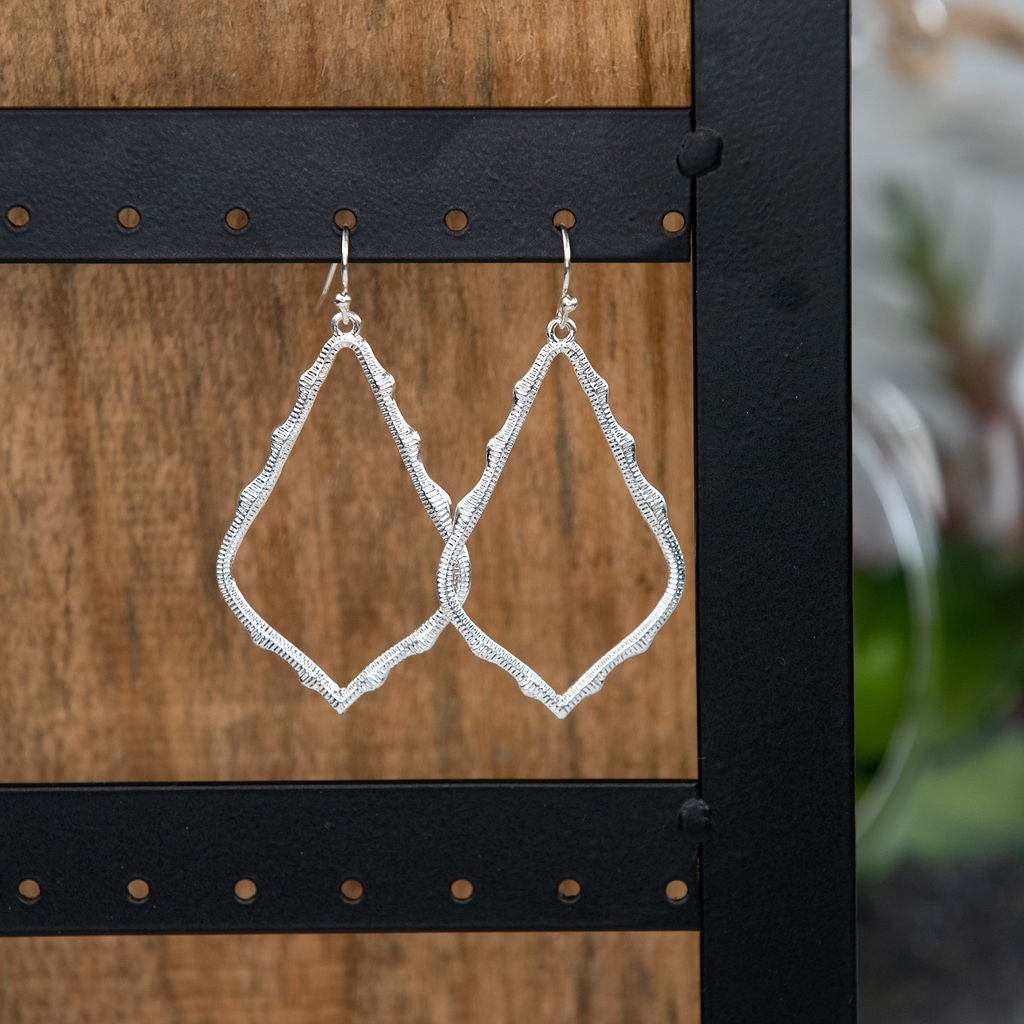 Moroccan Teardrop Dangle Earrings