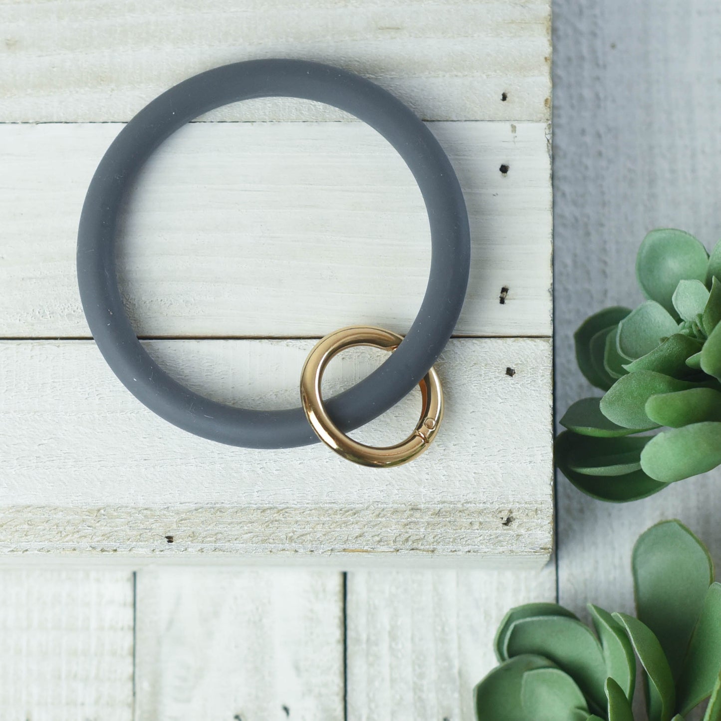 Tiffany Silicone Hands Free Bangle Keychain
