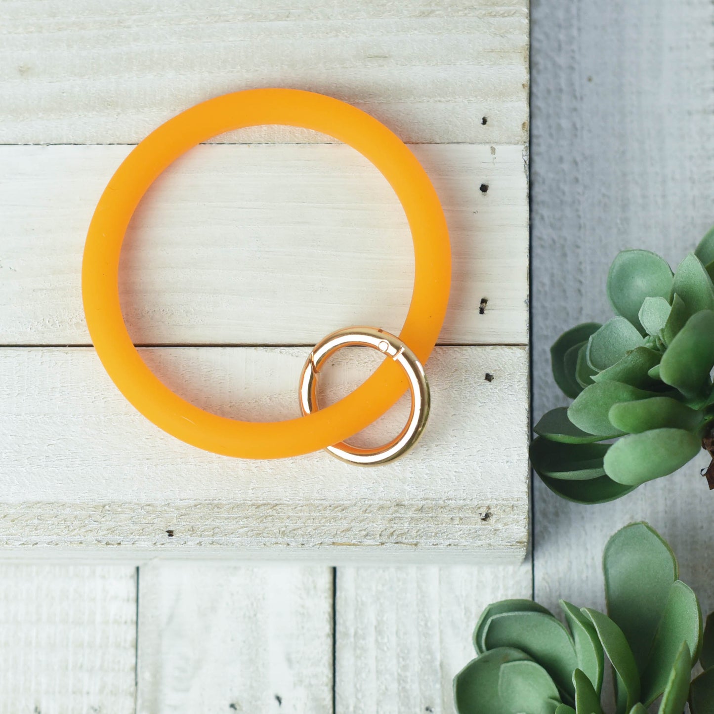 Tiffany Silicone Hands Free Bangle Keychain
