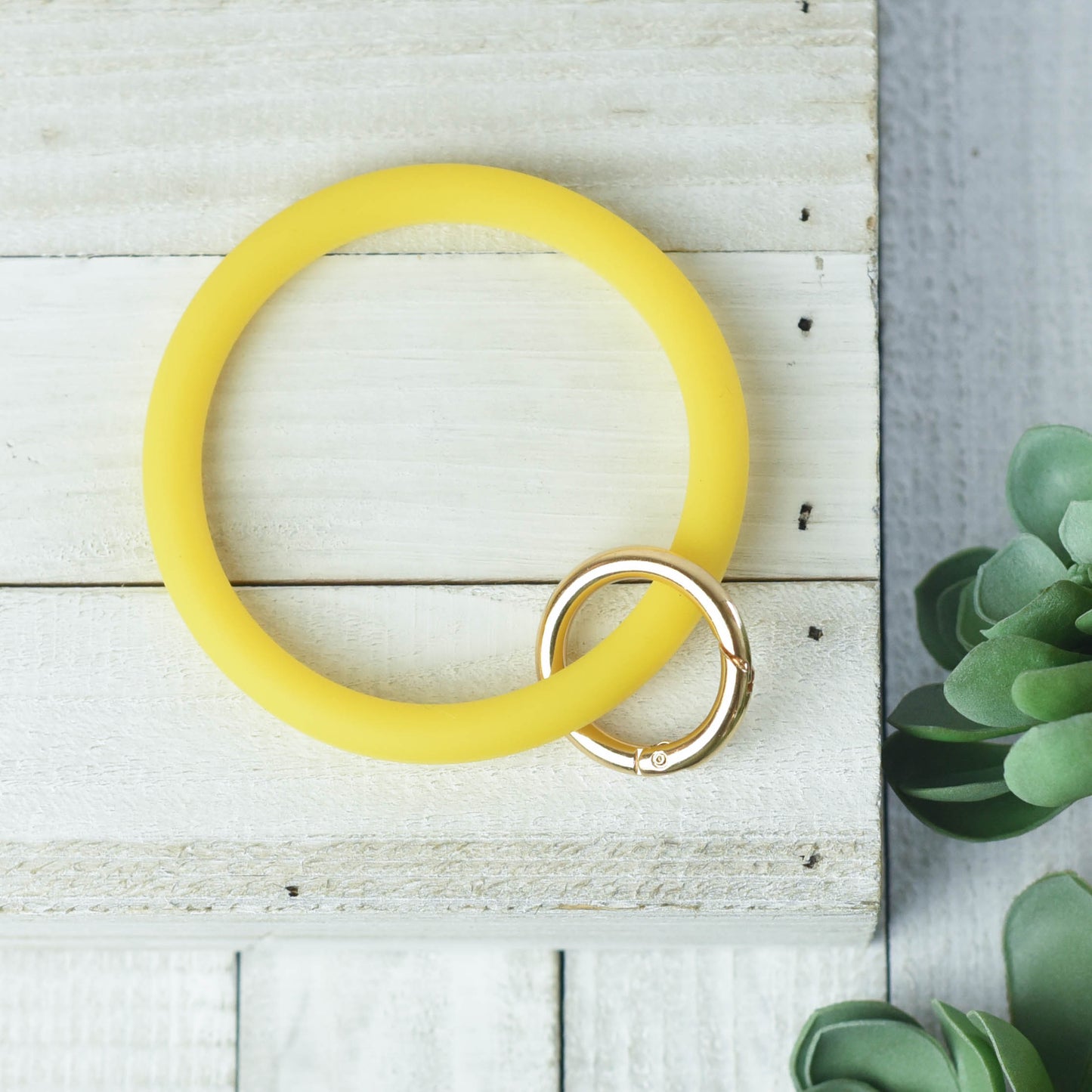 Tiffany Silicone Hands Free Bangle Keychain