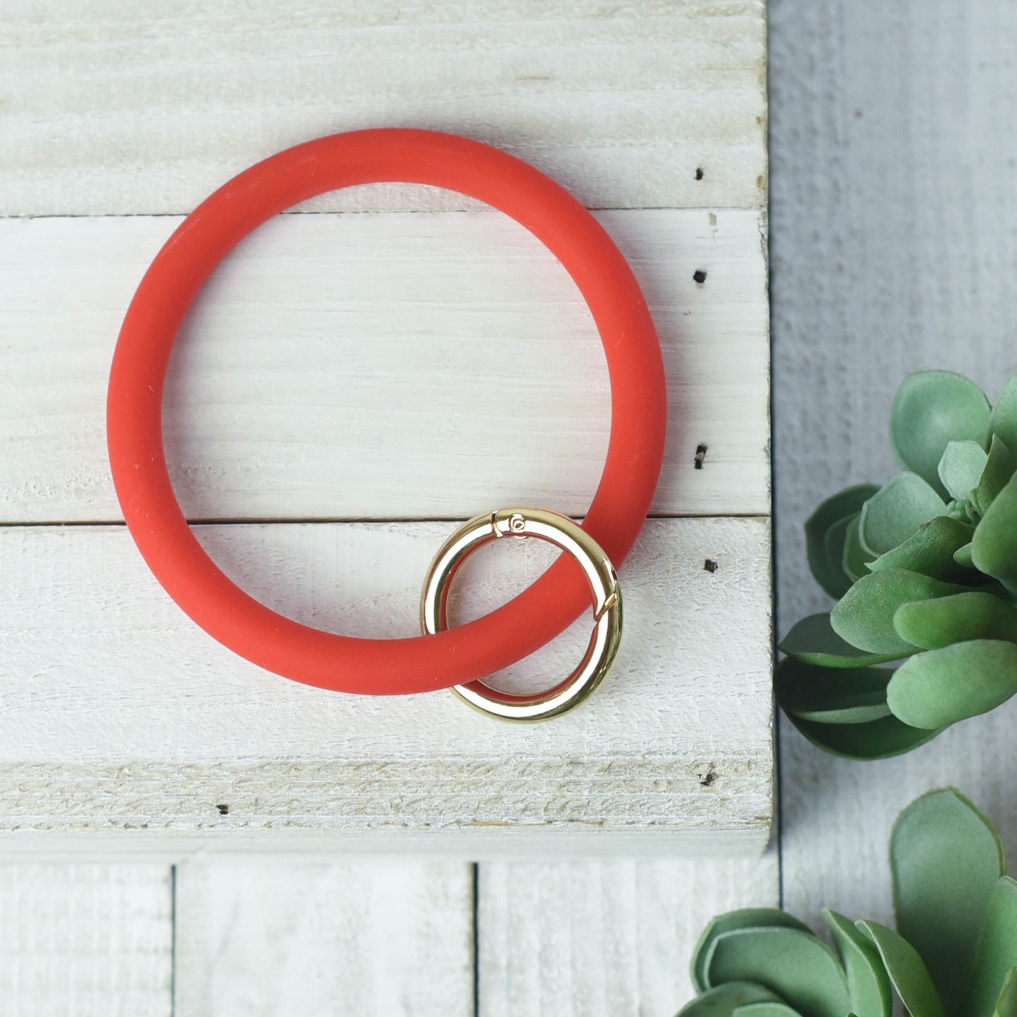 Tiffany Silicone Hands Free Bangle Keychain