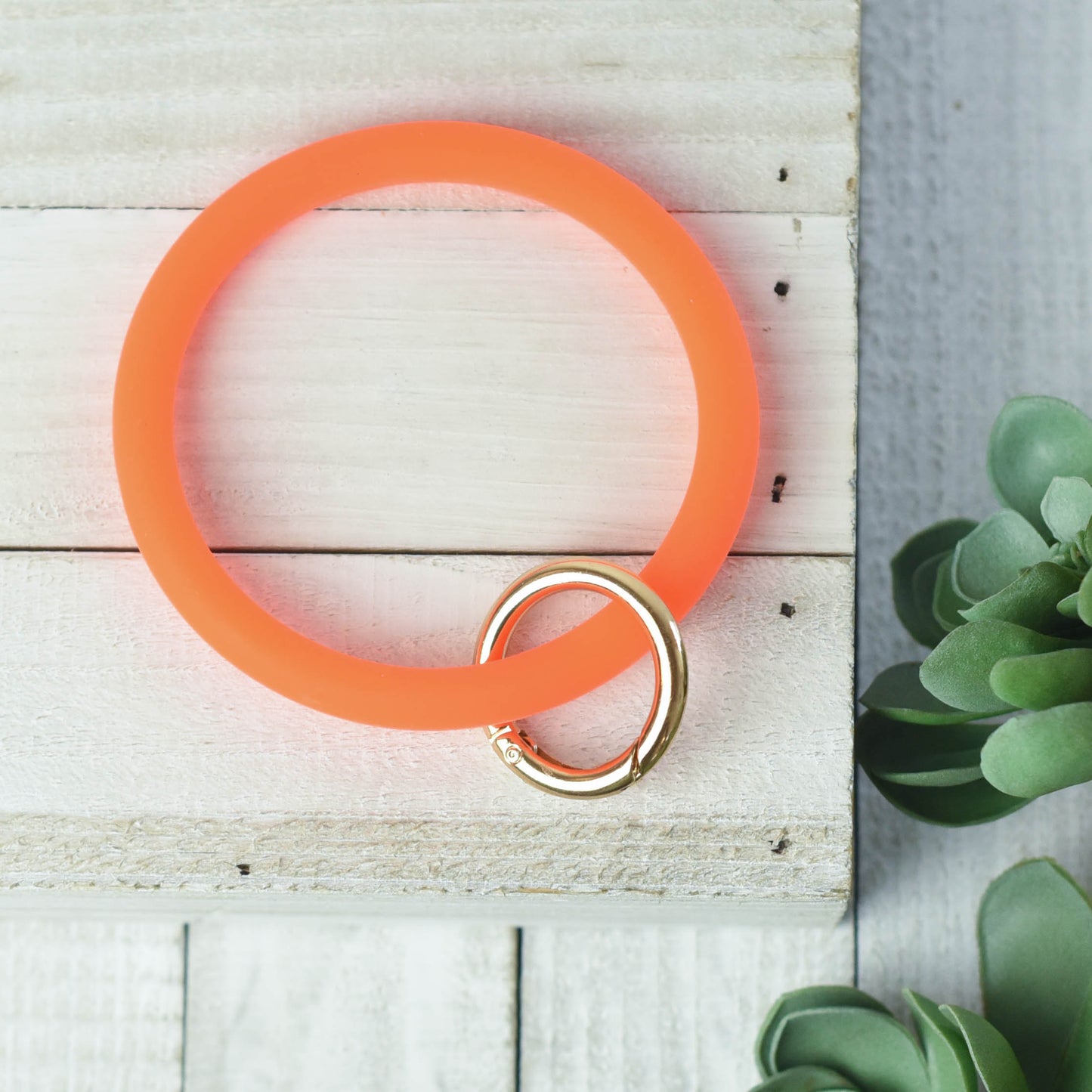 Tiffany Silicone Hands Free Bangle Keychain