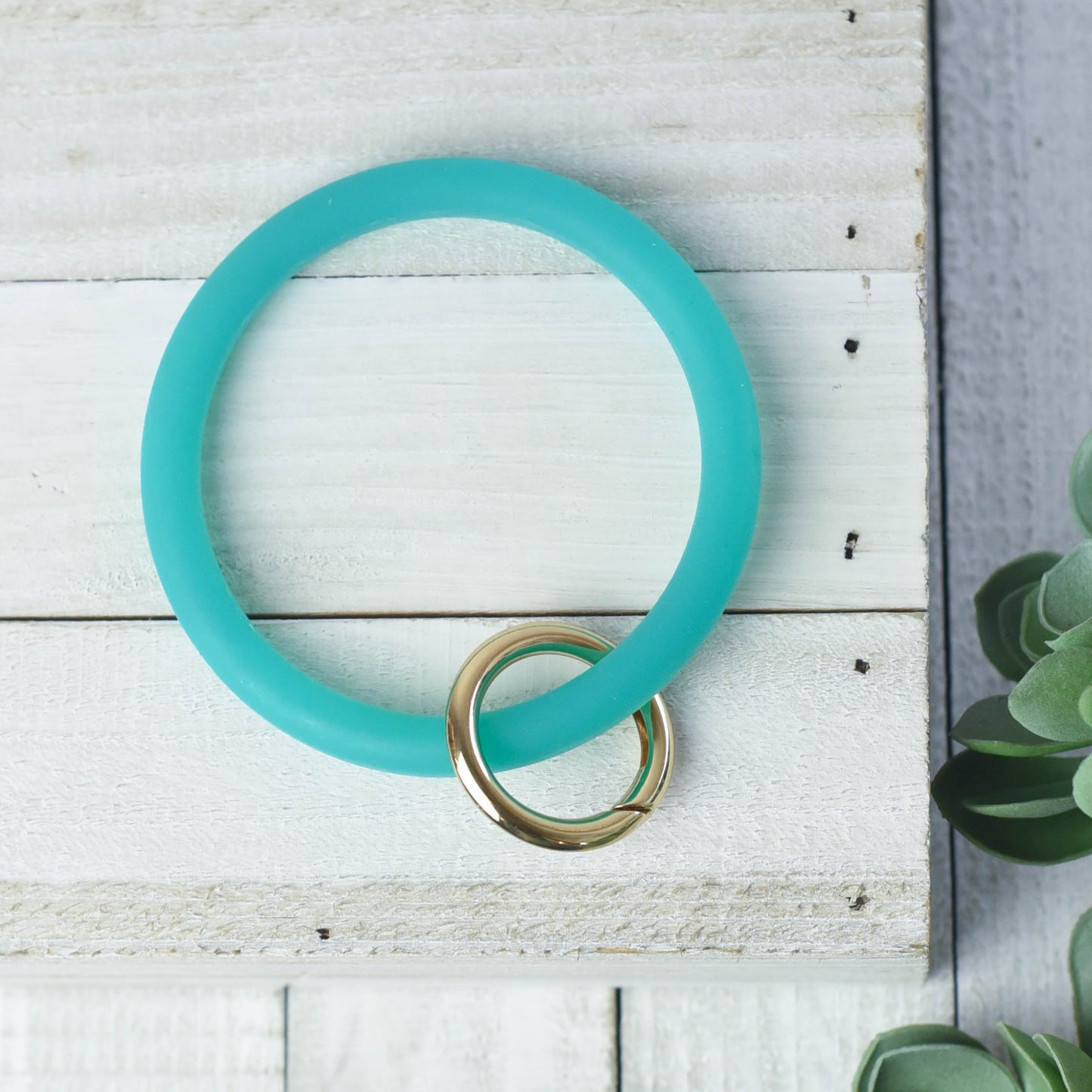 Tiffany Silicone Hands Free Bangle Keychain