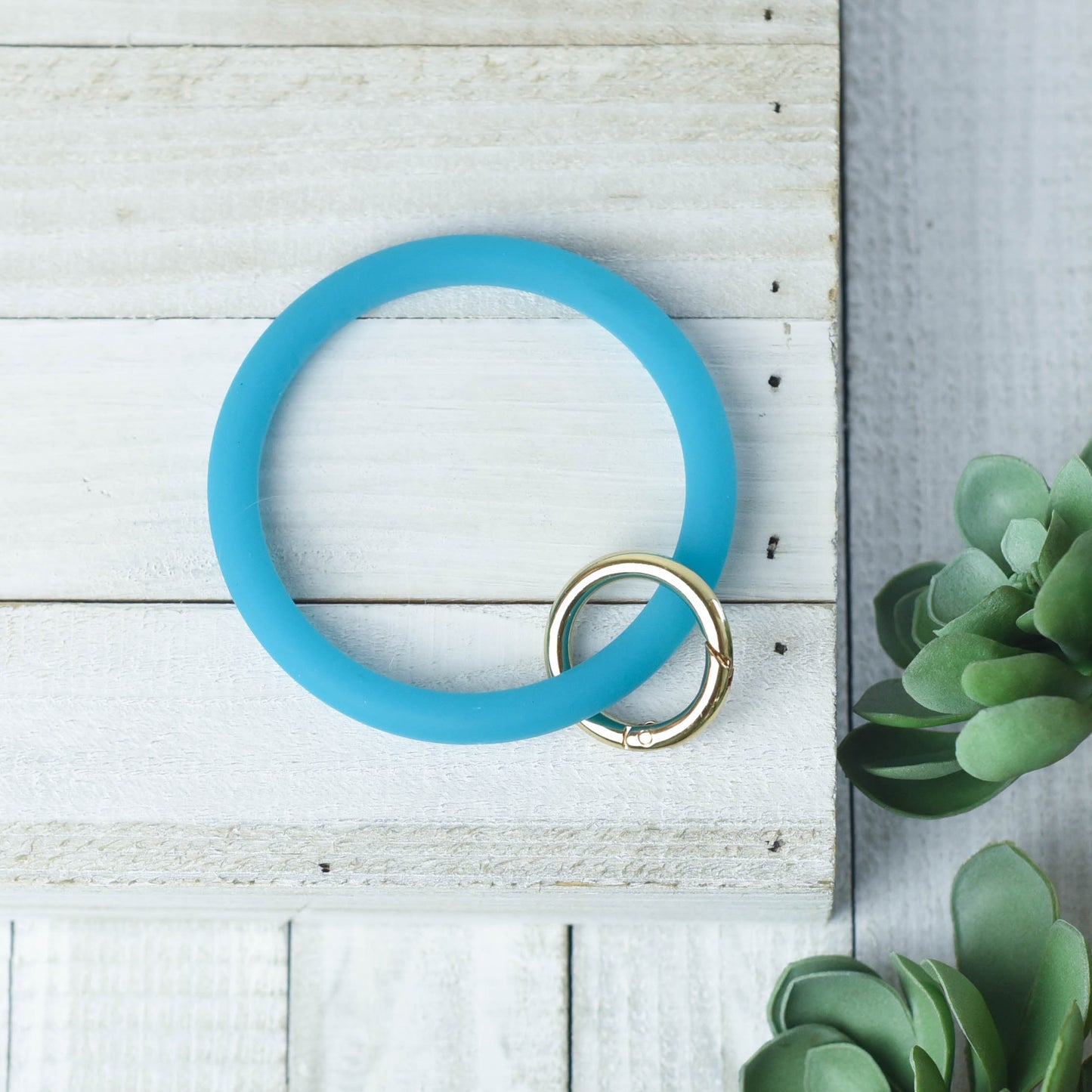 Tiffany Silicone Hands Free Bangle Keychain