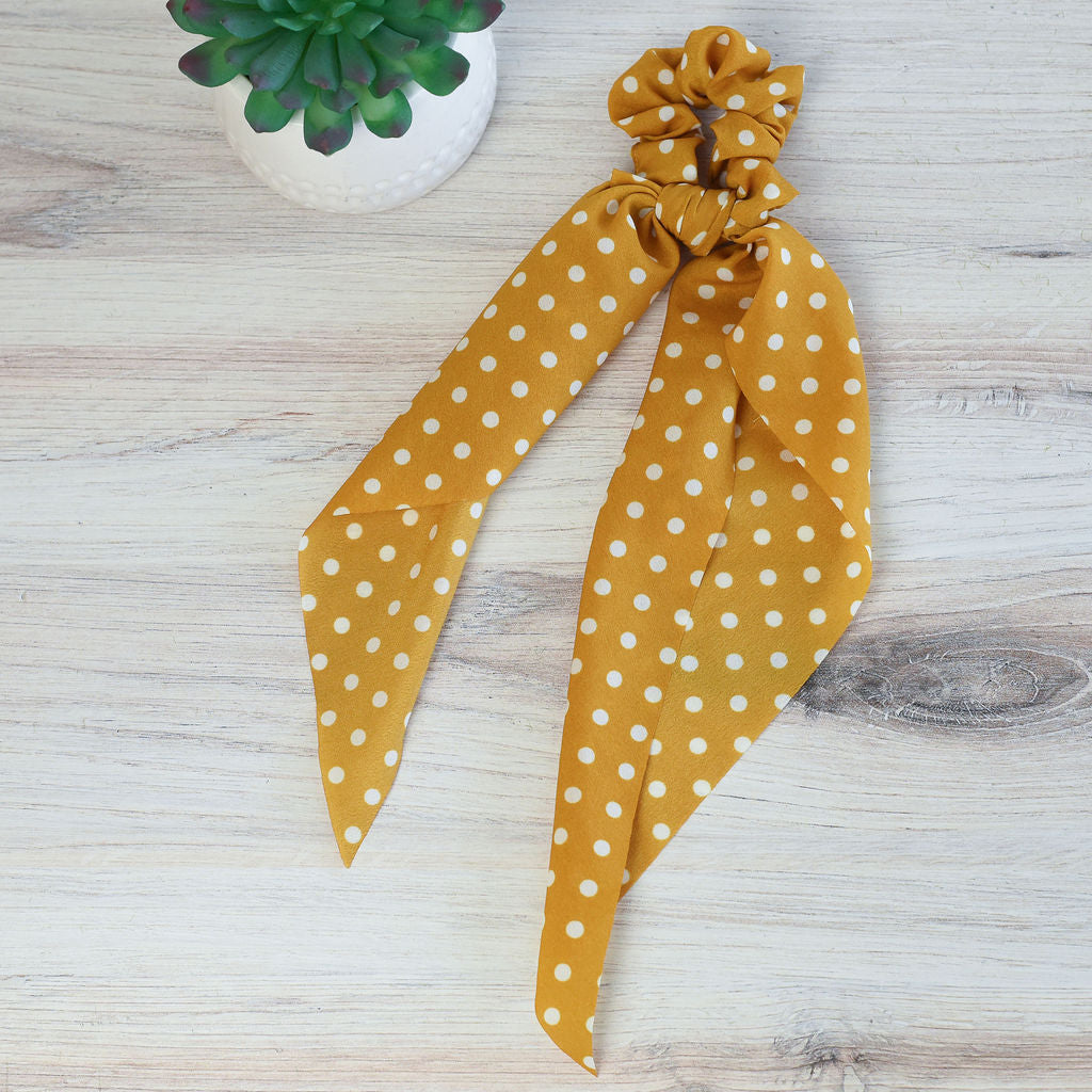 Polka Dot Hair Scarf