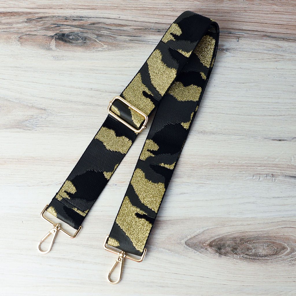 Nylon 2 inch Adjustable Strap in Camo Prints