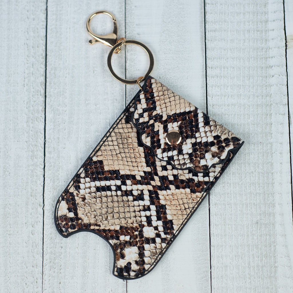 Sonia Hand Cleanser Keychain Pouch