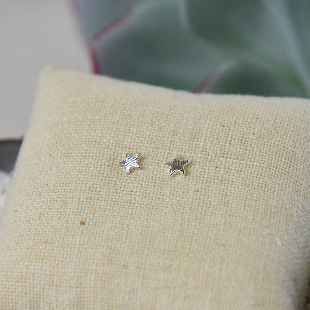 Single Star Stud Earrings