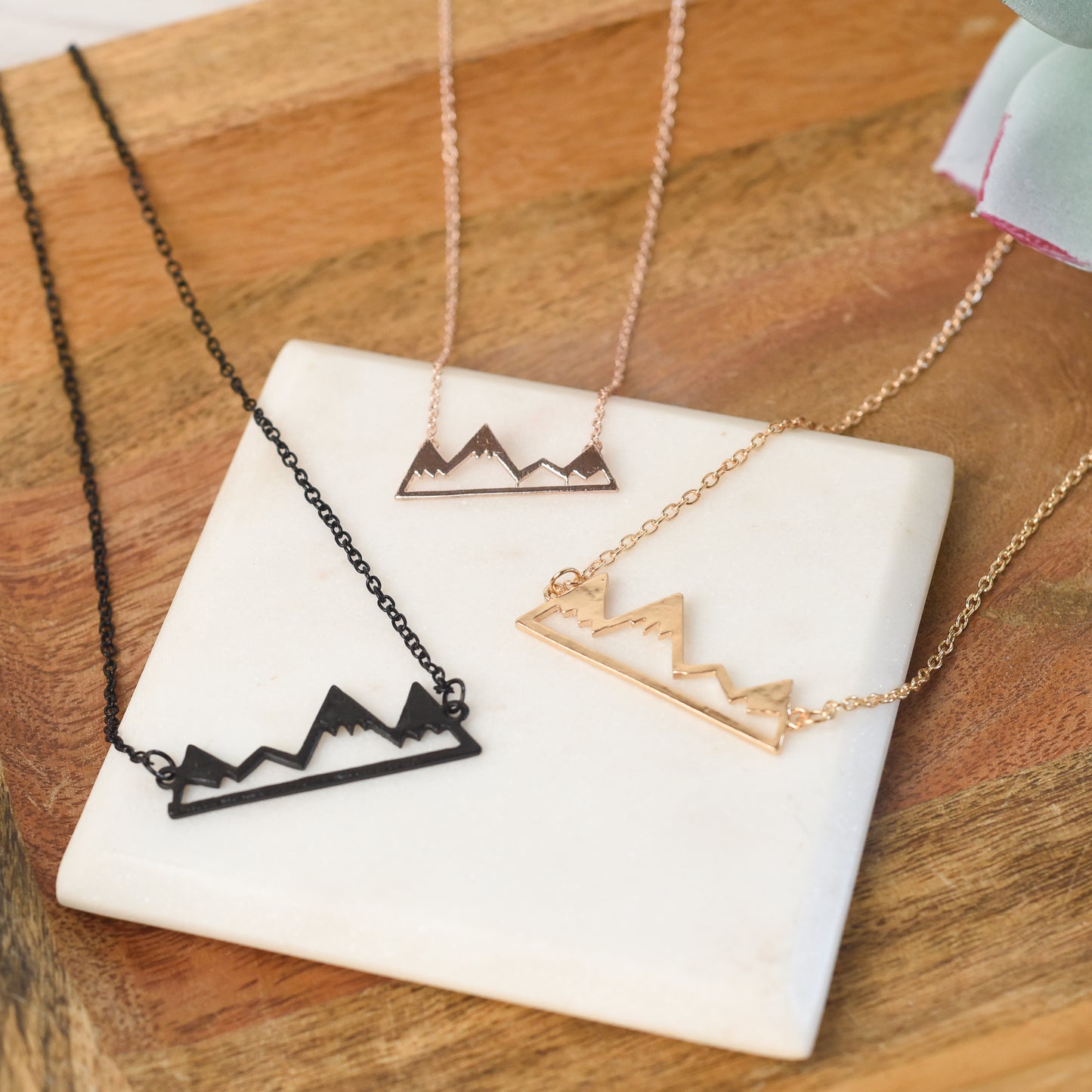 Mountains are Calling Pendant Necklace