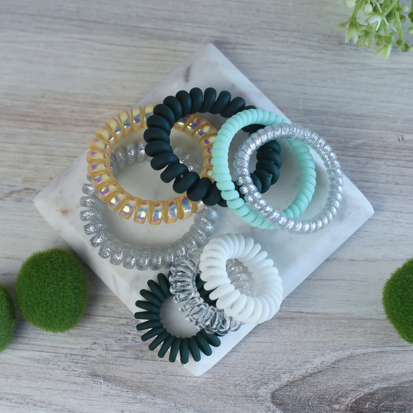 St Patrick's Day Pot Of Gold Lucky Hair Coil Sets