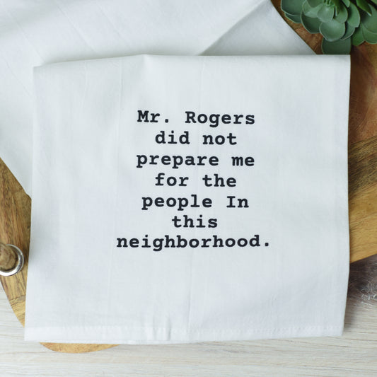 Tea Towel-Mr. Rogers