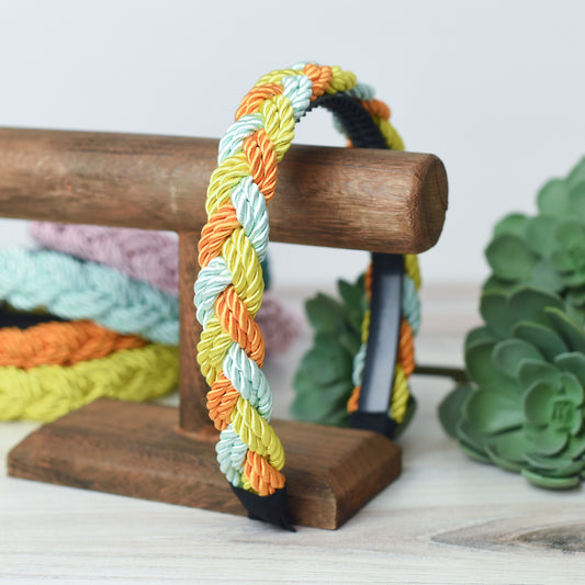 Brandy Braided Headband-Multi