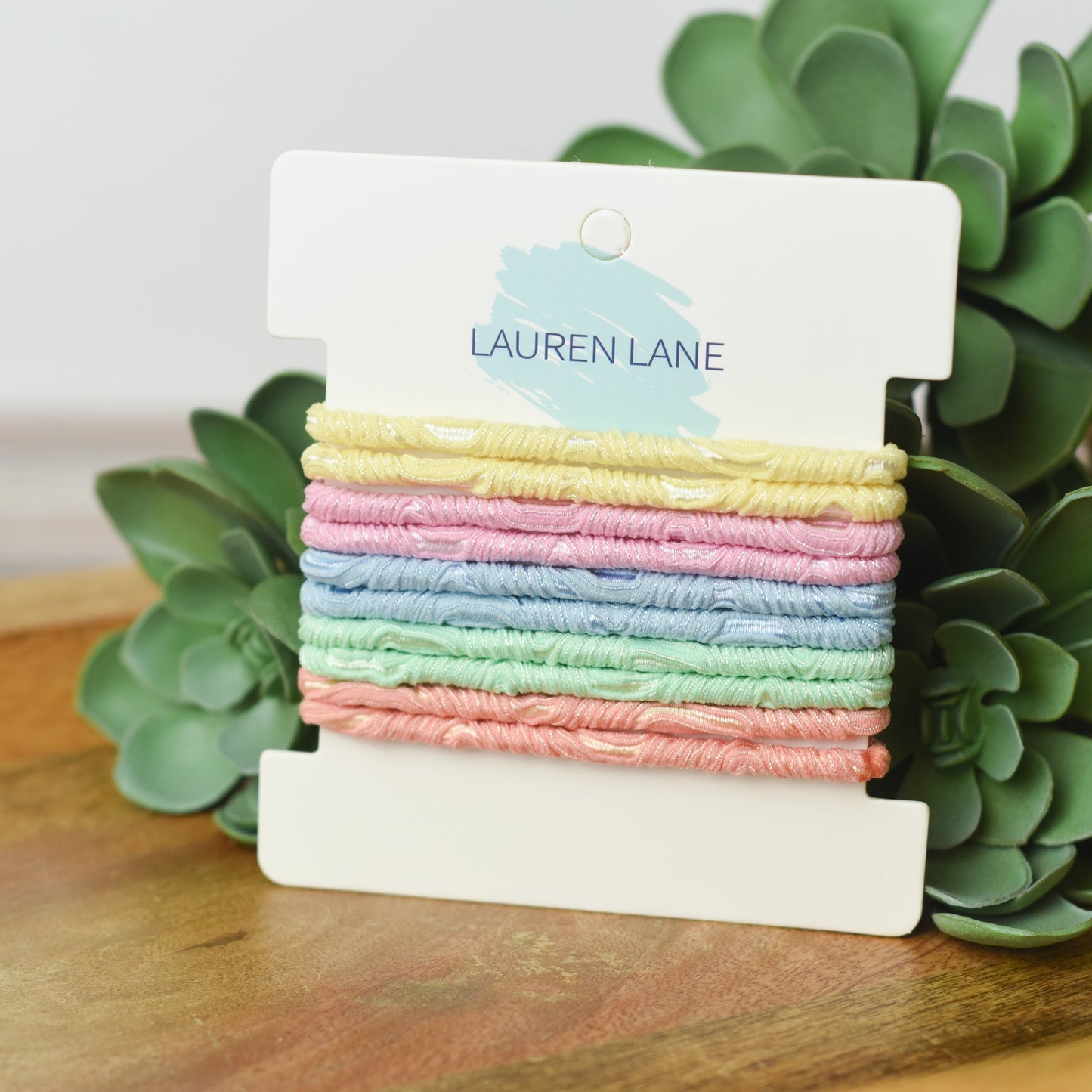 Band-Its Brocade Hair Tie Set in Blooms