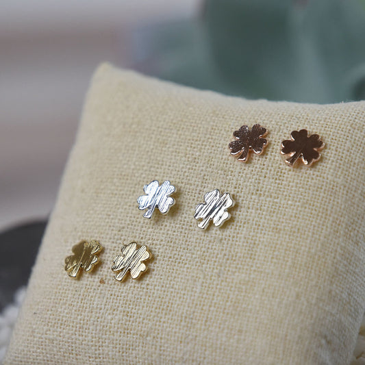 Shamrock Stud Earrings