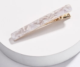 Beth Hair Barrette in Mother Of Pearl