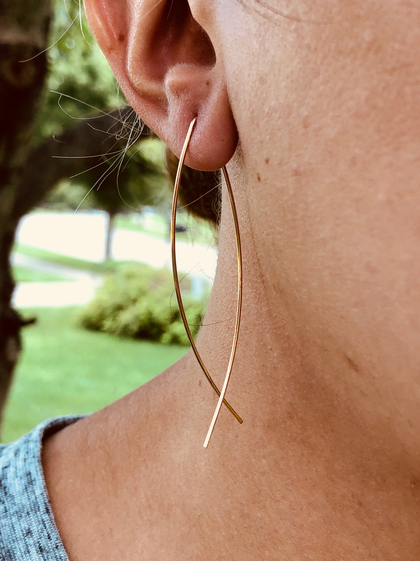 Brooke Threader Wire Dangle Earrings